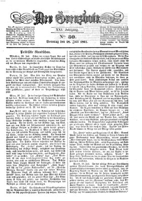 Der Grenzbote Sonntag 28. Juli 1861