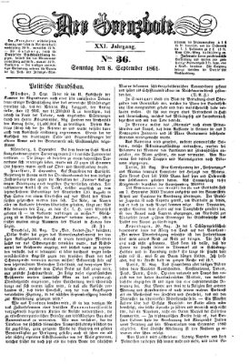 Der Grenzbote Sonntag 8. September 1861