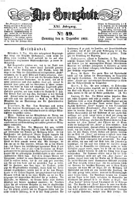 Der Grenzbote Sonntag 8. Dezember 1861