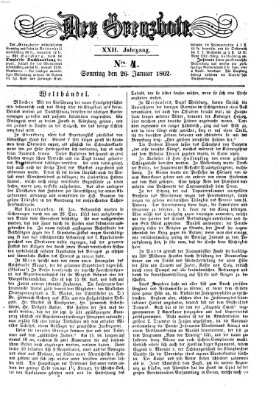 Der Grenzbote Sonntag 26. Januar 1862