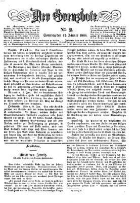 Der Grenzbote Sonntag 12. Januar 1868