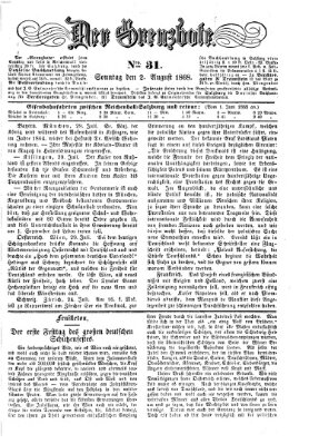 Der Grenzbote Sonntag 2. August 1868