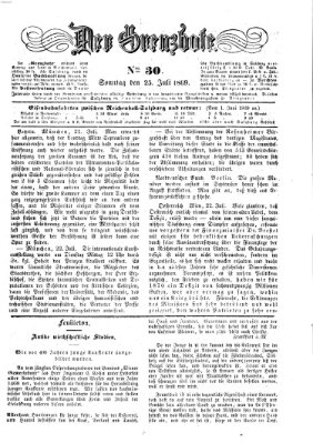 Der Grenzbote Sonntag 25. Juli 1869