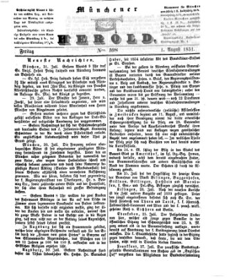 Münchener Herold Freitag 1. August 1851