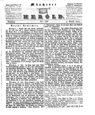 Münchener Herold Sonntag 3. August 1851