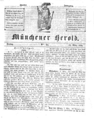 Münchener Herold Freitag 12. März 1852