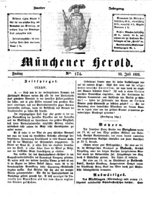 Münchener Herold Freitag 23. Juli 1852