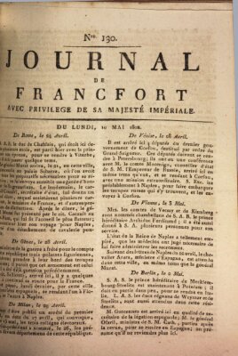 Journal de Francfort Montag 10. Mai 1802