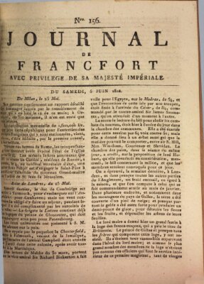 Journal de Francfort Samstag 5. Juni 1802