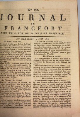 Journal de Francfort Mittwoch 9. Juni 1802