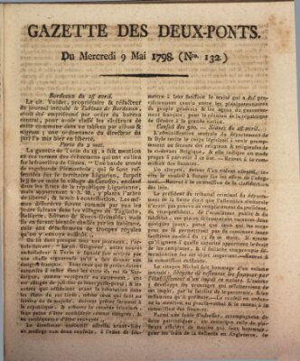 Gazette des Deux-Ponts Mittwoch 9. Mai 1798