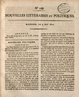 Nouvelles littéraires et politiques (Gazette des Deux-Ponts) Mittwoch 9. Mai 1810