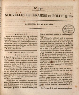 Nouvelles littéraires et politiques (Gazette des Deux-Ponts) Mittwoch 23. Mai 1810