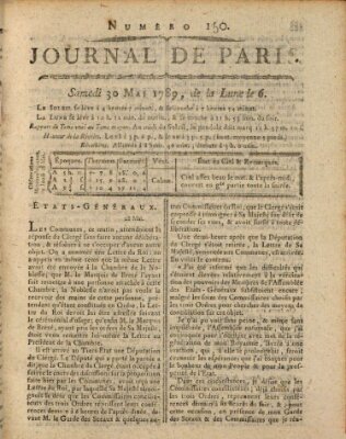 Journal de Paris 〈Paris〉 Samstag 30. Mai 1789