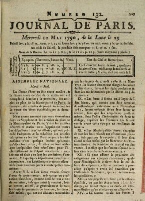 Journal de Paris 〈Paris〉 Mittwoch 12. Mai 1790