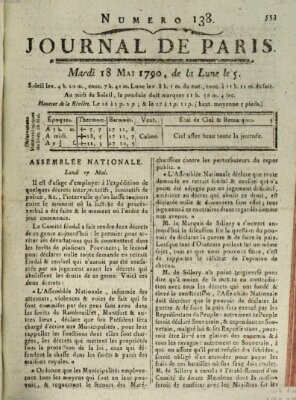 Journal de Paris 〈Paris〉 Dienstag 18. Mai 1790