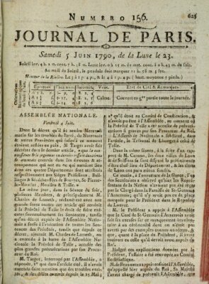 Journal de Paris 〈Paris〉 Samstag 5. Juni 1790