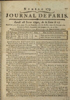 Journal de Paris 〈Paris〉 Montag 28. Juni 1790