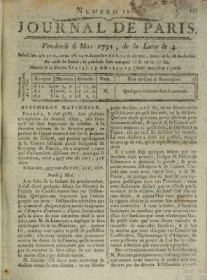 Journal de Paris 〈Paris〉 Freitag 6. Mai 1791