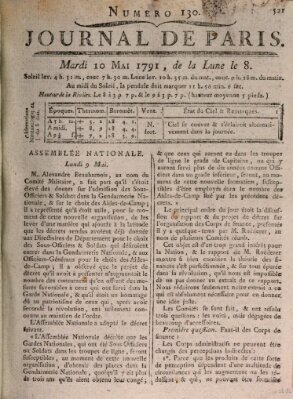 Journal de Paris 〈Paris〉 Dienstag 10. Mai 1791