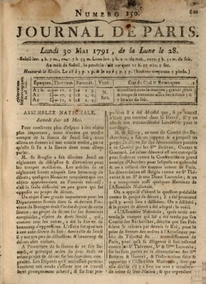 Journal de Paris 〈Paris〉 Montag 30. Mai 1791