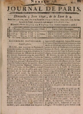 Journal de Paris 〈Paris〉 Sonntag 5. Juni 1791