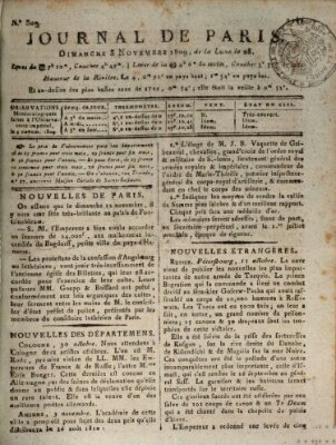 Journal de Paris 〈Paris〉 Sonntag 5. November 1809