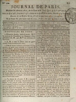 Journal de Paris 〈Paris〉 Dienstag 30. April 1811