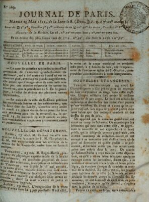 Journal de Paris 〈Paris〉 Mittwoch 29. Mai 1811