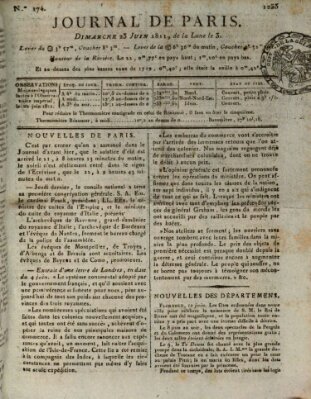 Journal de Paris 〈Paris〉 Sonntag 23. Juni 1811