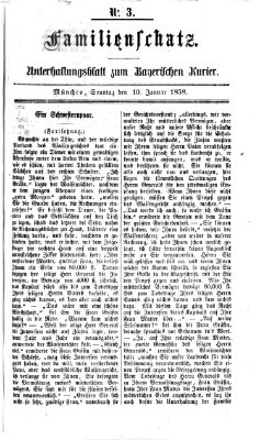 Bayerischer Kurier Sonntag 10. Januar 1858