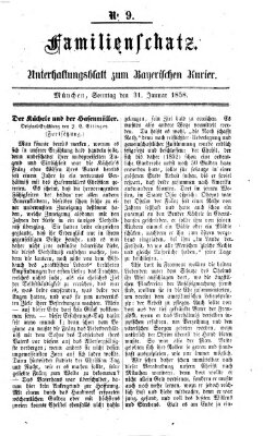 Bayerischer Kurier Sonntag 31. Januar 1858