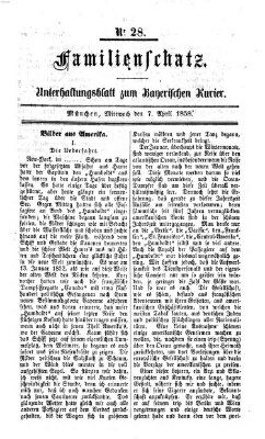 Bayerischer Kurier Mittwoch 7. April 1858