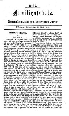 Bayerischer Kurier Mittwoch 21. April 1858