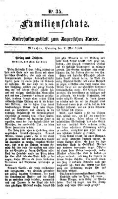 Bayerischer Kurier Sonntag 2. Mai 1858