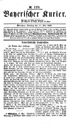 Bayerischer Kurier Dienstag 11. Mai 1858