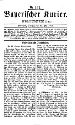 Bayerischer Kurier Samstag 15. Mai 1858