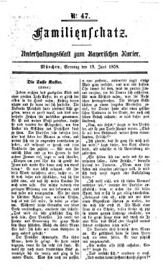 Bayerischer Kurier Sonntag 13. Juni 1858