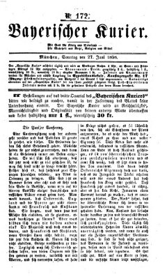 Bayerischer Kurier Sonntag 27. Juni 1858