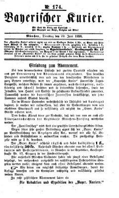 Bayerischer Kurier Dienstag 29. Juni 1858