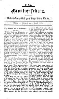 Bayerischer Kurier Mittwoch 4. August 1858