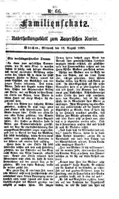 Bayerischer Kurier Mittwoch 18. August 1858