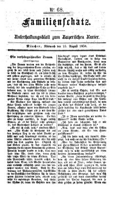 Bayerischer Kurier Mittwoch 25. August 1858