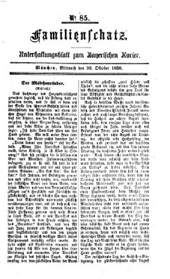 Bayerischer Kurier Mittwoch 20. Oktober 1858