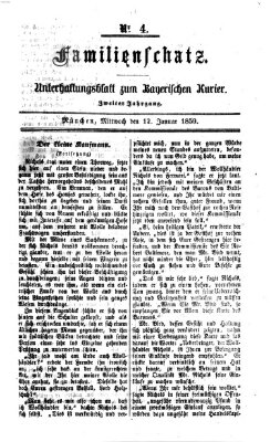 Bayerischer Kurier Mittwoch 12. Januar 1859