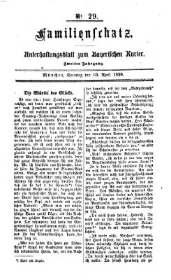 Bayerischer Kurier Sonntag 10. April 1859