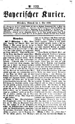 Bayerischer Kurier Mittwoch 4. Mai 1859