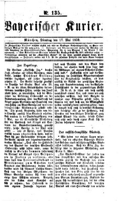 Bayerischer Kurier Dienstag 17. Mai 1859