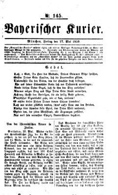 Bayerischer Kurier Freitag 27. Mai 1859