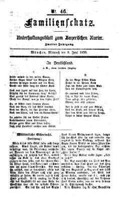 Bayerischer Kurier Mittwoch 8. Juni 1859